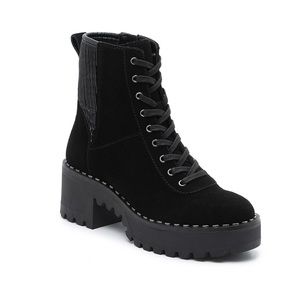 New Vince Camuto Combat Boots